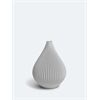 Nevalu Vase Raindrop L grau