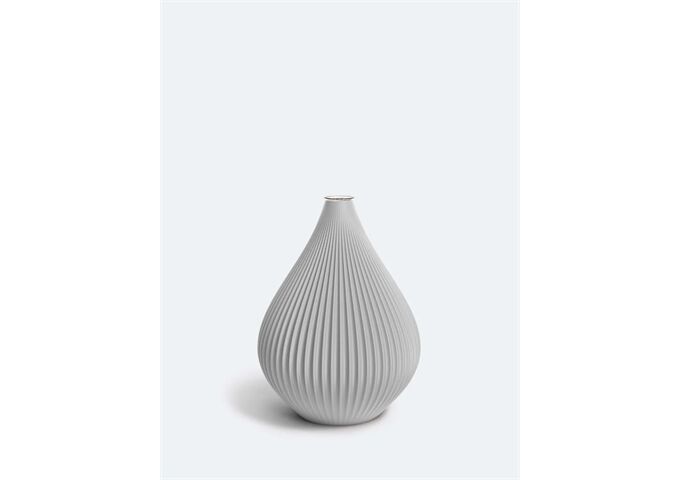 Nevalu Vase Raindrop L grau