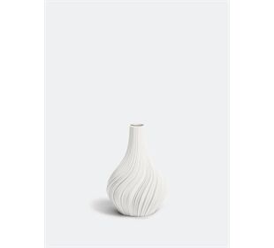 Nevalu Vase Swirl L weiß