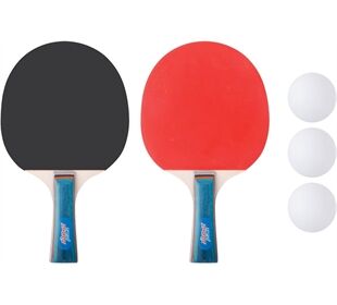 New Sports NSP Tischtennis-Set, 2 Schläger +3B