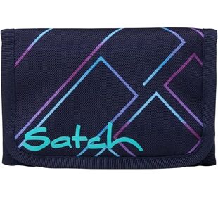 Satch Purple Laser Geldbeutel dunkelblau