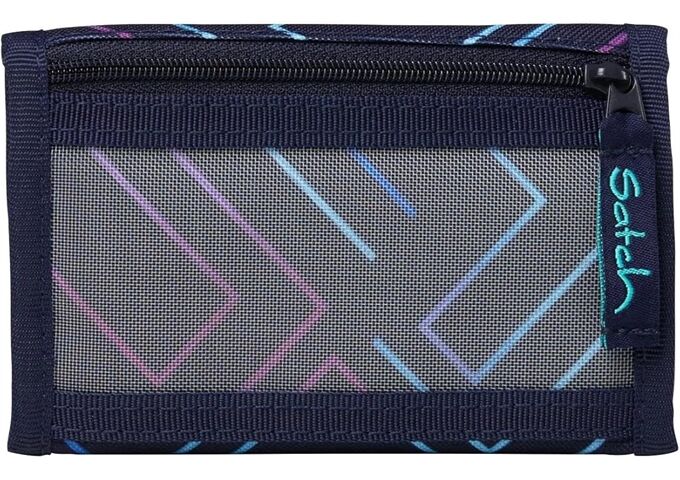 Satch Purple Laser Geldbeutel dunkelblau