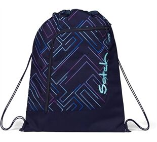 Satch Purple Laser Sportbeutel dunkelblau