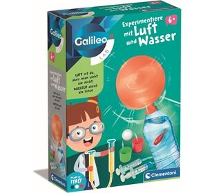 Clementoni Experimentiere mit Luft und Wasser