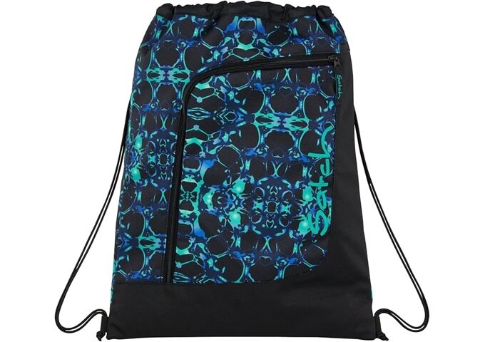 Satch Caleido Blue Sportbeutel schwarz
