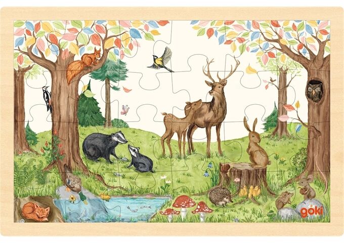 Goki Einlegepuzzle