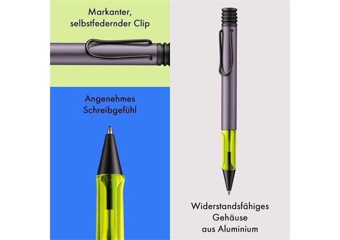 Lamy 2A6 KS AL-star aubergine M M16bk