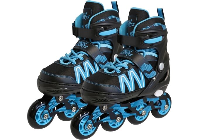 New Sports NSP Inliner schw./blau ABEC 7, Gr.3