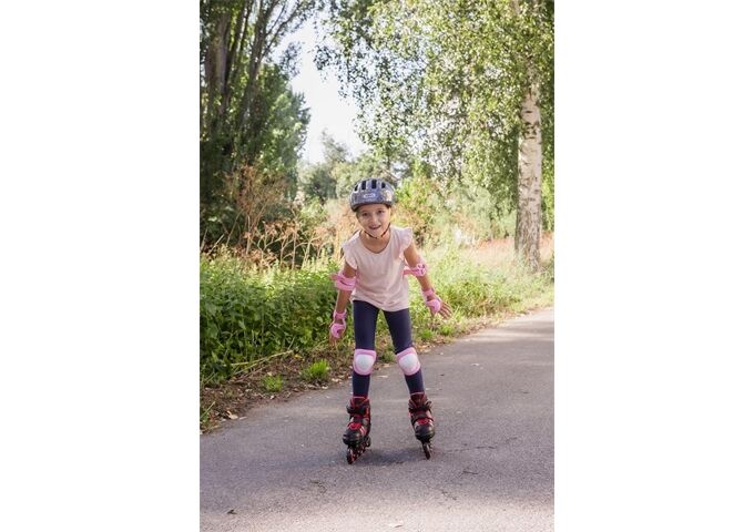 New Sports NSP Inliner schwarz/rot ABEC 7, Gr.