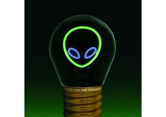 Legami Table Lamp Lightbulb 'Alien'