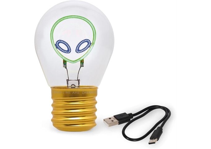 Legami Table Lamp Lightbulb 'Alien'