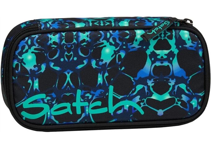 Satch Caleido Blue Schlamperbox schwarz