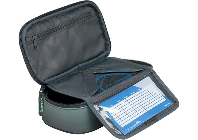 Satch Gradient Mint Schlamperbox anthrazit