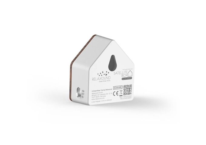 Zwitscherbox Satellitebox Blackbird Wood/Amsel