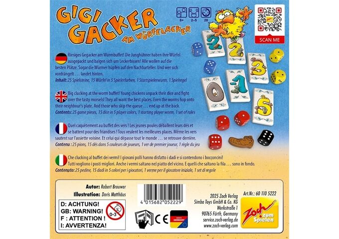 Zoch Gigi Gacker Am Würfelacker