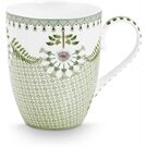 Pip Studio Mug Large Lily&Lotus Tiles Light Green 350ml