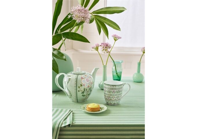 Pip Studio Mug XL Lily&Lotus Moon Delight Light Green 450ml