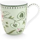 Pip Studio Mug XL Lily&Lotus Light Green 450ml