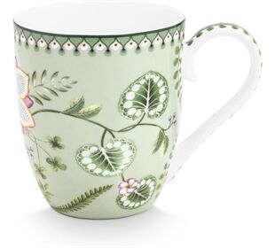 Pip Studio Mug XL Lily&Lotus Light Green 450ml