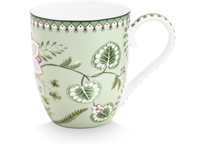 Pip Studio Mug XL Lily&Lotus Light Green 450ml