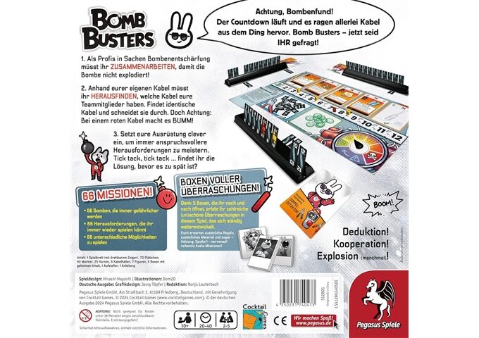 Pegasus Spiele Bomb Busters