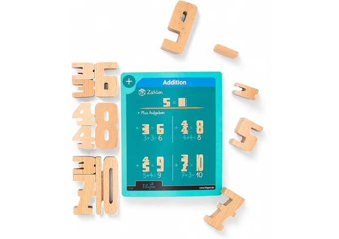 Filapen Filapen Montessori Zahlensteine 62