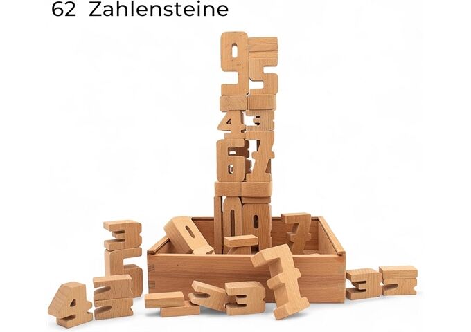 Filapen Filapen Montessori Zahlensteine 62