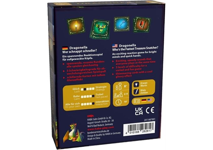 Haba Dragonella, Deutsch