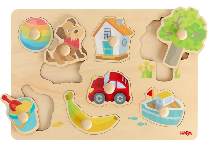 Haba Greifp. Erste Wört, (De/E/F/Nl/It/Es)