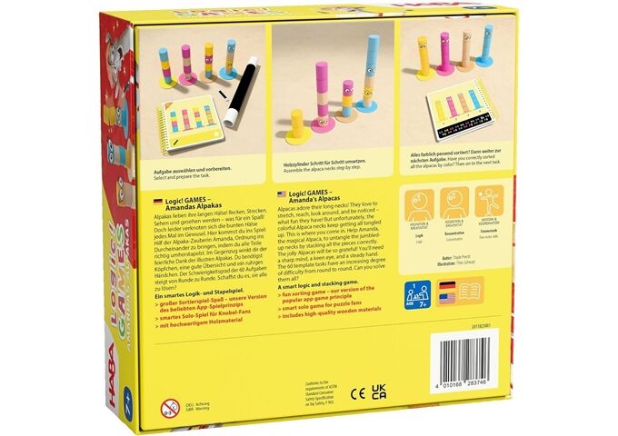 Haba Logic! Games Amandas Alpakas, Deutsch