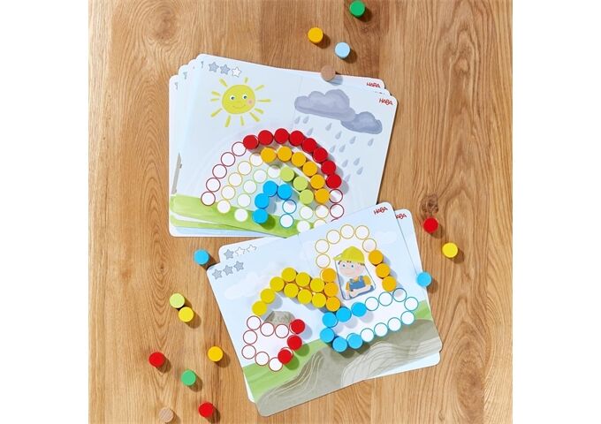 Haba Zuordnungsspiel Scheibix,(De/E/F/Nl/It/E