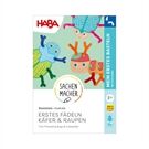 Haba Bastelset - Erstes Fädeln Käfer & Raupen