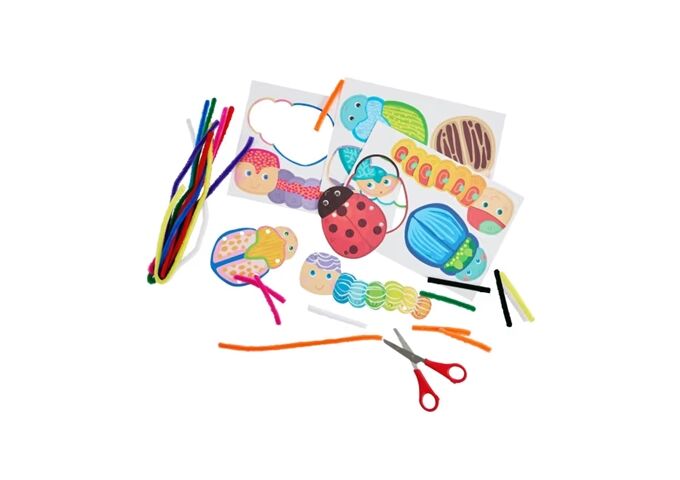 Haba Bastelset - Erstes Fädeln Käfer & Raupen