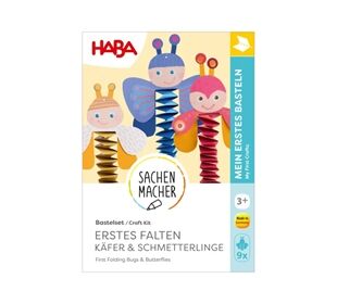 Haba Bastelset - Erstes Falten Käfer & Schmet