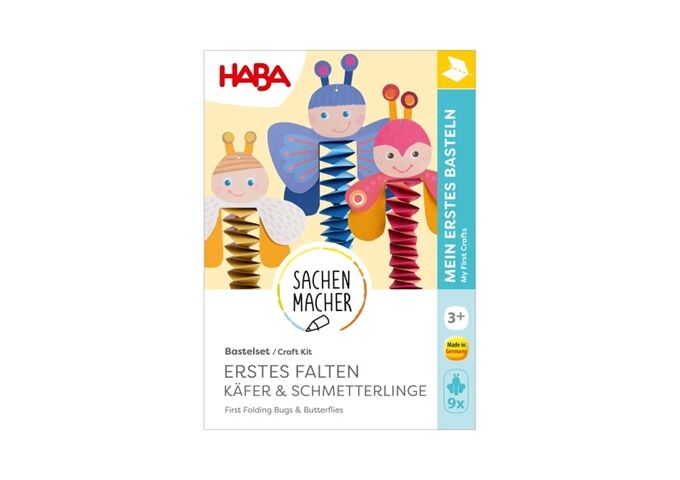 Haba Bastelset - Erstes Falten Käfer & Schmet
