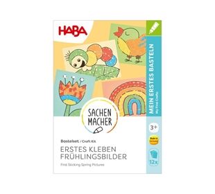 Haba Bastelset - Erstes Kleben Frühlingsbilde