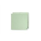 Pip Studio Tea Towel Stripes Light Green 65x65cm