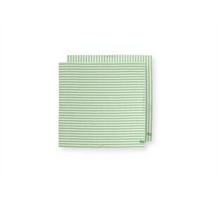 Pip Studio Tea Towel Stripes Light Green 65x65cm
