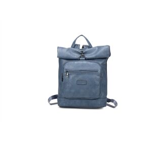 Neuhaus Rolltop-Rucksack dunkelblau