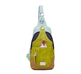 Hi-di-hi Carol Slingbag blue green