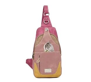Hi-di-hi Carol Slingbag pink purple