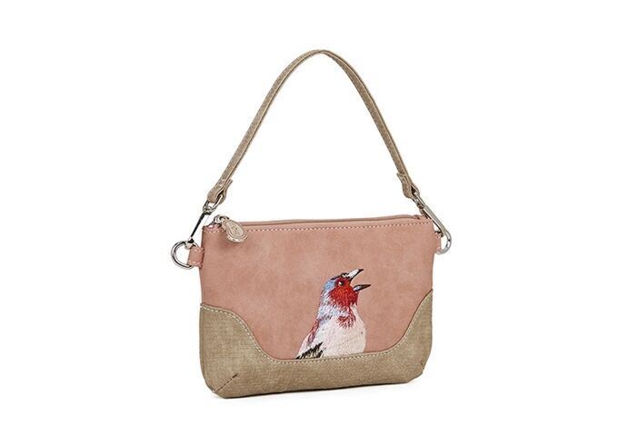 Hi-di-hi Melodie Phonebag pink beige