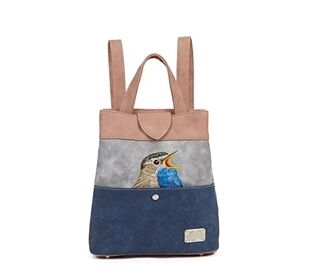 Hi-di-hi SOng Song Blue Bagpack grey navy
