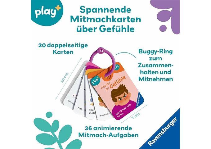 Ravensburger Play Spiel & Mach Mit! Karten Entdecke