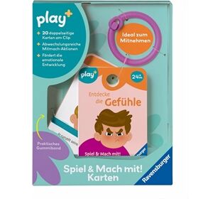 Ravensburger Play Spiel & Mach Mit! Karten Entdecke