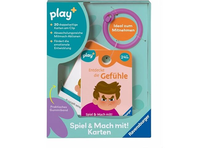 Ravensburger Play Spiel & Mach Mit! Karten Entdecke