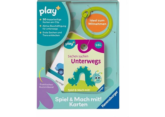 Ravensburger Play Spiel & Mach Mit! Karten Sachen S