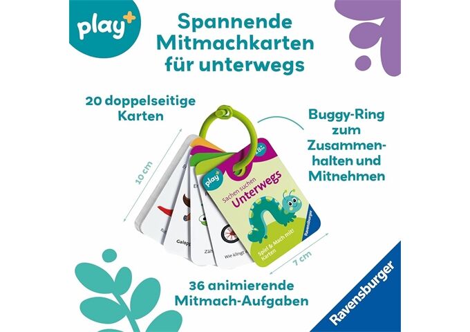 Ravensburger Play Spiel & Mach Mit! Karten Sachen S