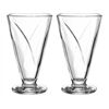 Leonardo Eisbecher aus Glas CONO 360 ml 2er-Set