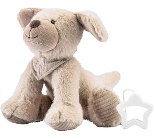 Sterntaler Spieluhr M Hund Lucky, graubeige